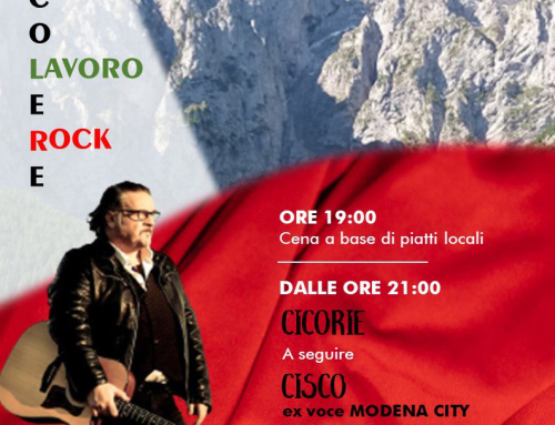 Riprende il “Baci e abbracci Tour 23” da Colere in provincia di Bergamo, sabato 29 aprile!