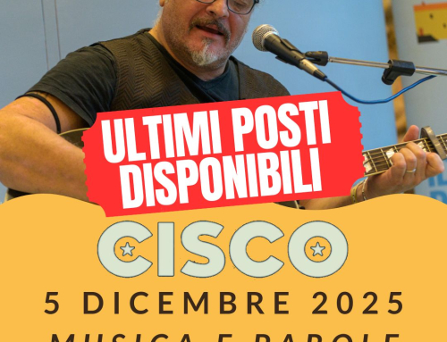 Venerdì 5 dicembre, Zola Predosa BO Cisco dal vivo in un incontro tra musica e parole !