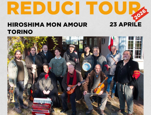 Giovedì 23 aprile Torino Hiroshima , CIsco dal vivo con il REDUCI tour !