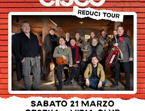 Sabato 21 marzo Cisco dal vivo al Vidia club di Cesena !