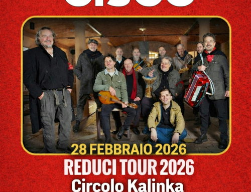 Sabato 28 febbraio Cisco grande festa del Reduci Tour al Kalinka di Carpi !