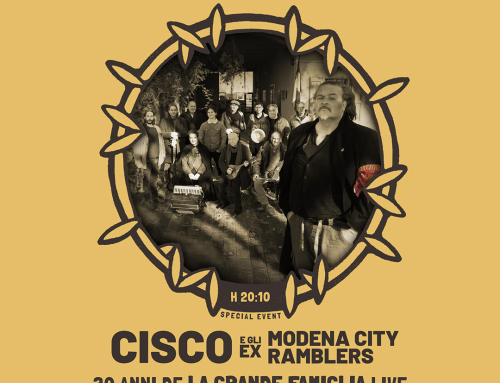 25 e 26 luglio doppia data in Umbria per il REDUCI tour di Cisco ! Assisi e Scheggia PG
