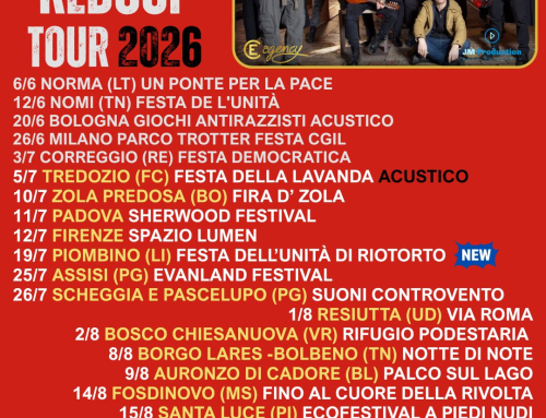 Aggiunte nuove date al tour di REDUCI !