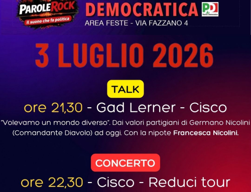 Venerdì 03 luglio, Correggio , Festa Democratica, Cisco da vivo con il REDUCI Tour