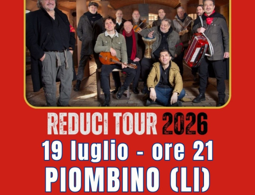 Domenica 19 luglio , il REDUCI tour arriverà a Riotorto , Piombino, provincia di Livorno!