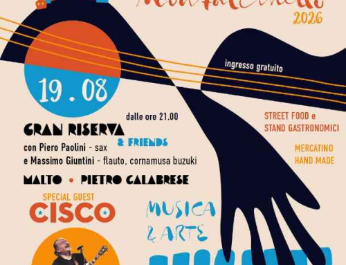Mercoledì 19 agosto , Montalcinello SI – Cisco ospite di Borgo Incanto, accompagnato da una super band locale!